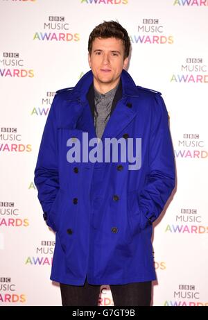 BBC Music Awards - London. Greg Burns attending the BBC Music Awards at Earl's Court, London. Stock Photo