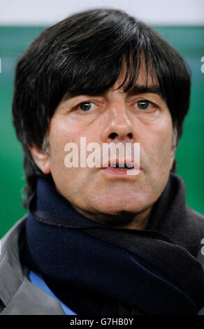 Germany head coach Joachim Loew waits for a press conference of Germany ...