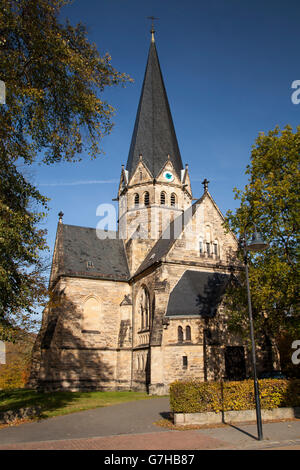 Protestant Sankt Petri church, Thale, Harz, Saxony-Anhalt, PublicGround Stock Photo