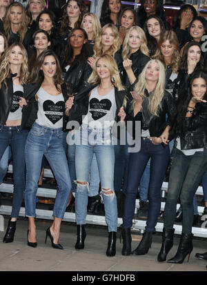47 Victorias Secret Press Conference 2014 Stock Photos, High-Res