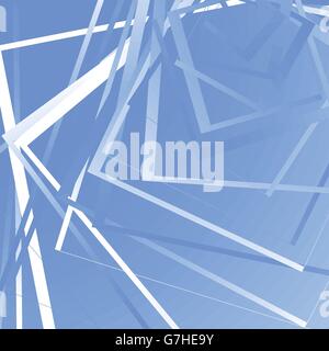 Geometric background w/ random squares. Edgy monochrome pattern with ...