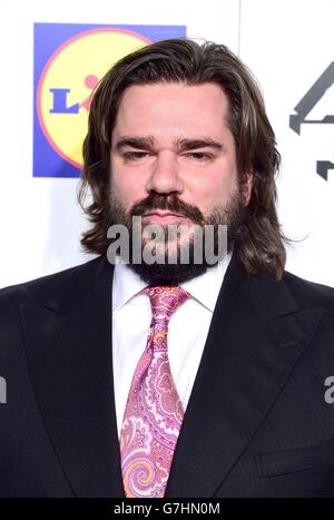 British Comedy Awards 2014 - London. Matt Berry attending the British Comedy Awards at the Fountain Studios in Wembley, London. Stock Photo