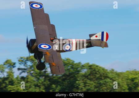 Sopwith Triplane N6290 at Shuttleworth Collection Stock Photo