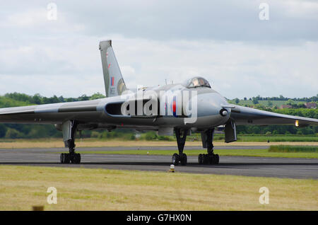 Avro Vulcan XM655 at Wellesbourne, Stock Photo