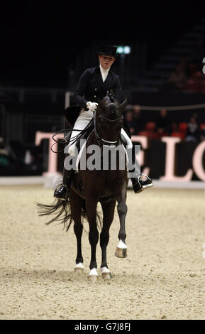 Equestrian - 2014 Olympia London International Horse Show - Day One - Olympia Exhibition Centre Stock Photo