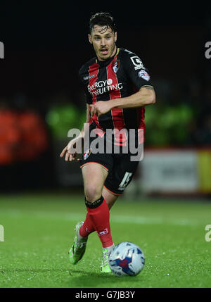 Soccer - Capital One Cup - Quarter Final - AFC Bournemouth v Liverpool - Goldsands Stadium. Adam Smith, AFC Bournemouth Stock Photo