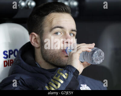 Soccer - Barclays Premier League - Newcastle United v Everton - St James' Park. Newcastle United's Adam Armstrong Stock Photo