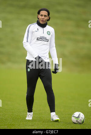 Soccer - Scottish Premier League - Partick Thistle v Celtic - Celtic Training Session - Lennoxtown Stock Photo