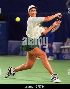 Tennis. Ford Australian Open. Irina Spirlea - Romania Stock Photo
