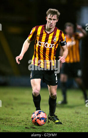 Soccer - FA Cup - Third Round - Replay - Bradford City v Millwall - Valley Parade. Stephen Darby, Bradford City Stock Photo