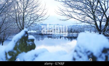 Winter Weather - 18th January Stock Photo