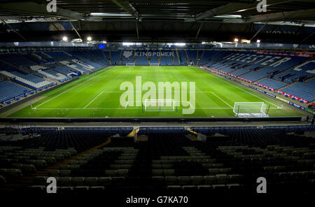 A general view of the King Power stadium, home of Leicester City during ...