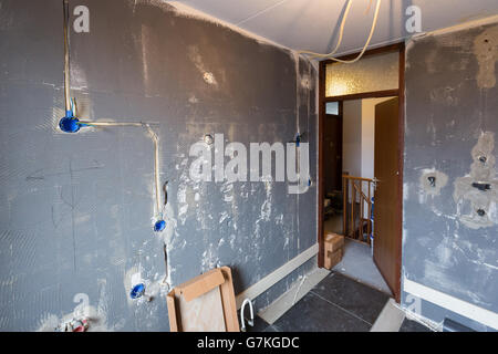 Renovation bathroom of a modern Dutch living house Stock Photo