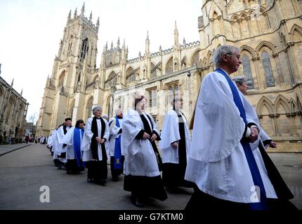 First female Bishop consecration Stock Photo