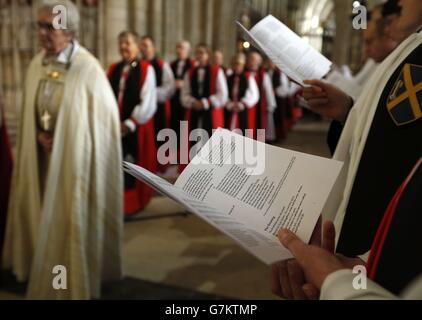 First female Bishop consecration Stock Photo