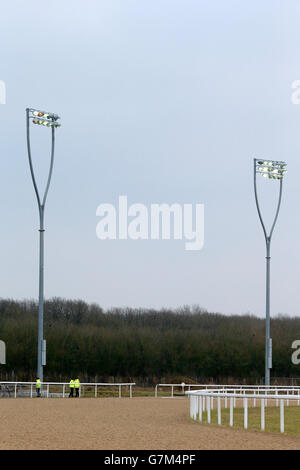 Horse Racing - Chelmsford City Racecourse Stock Photo