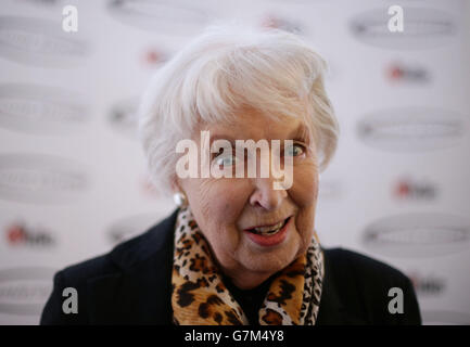 June Whitfield arriving for The Oldie of the Year Awards, at Simpsons in the Strand, London. Stock Photo