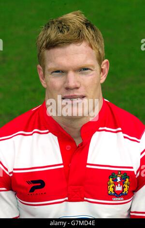 Rugby League - Wigan Warriors Photocall Stock Photo