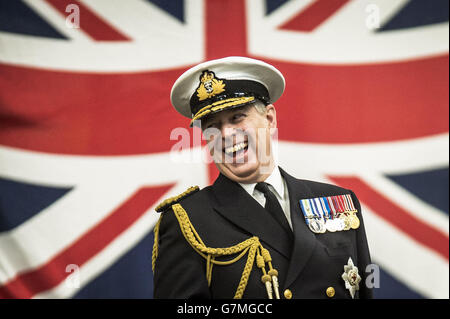 Royal visit to RNAS Yeovilton Stock Photo