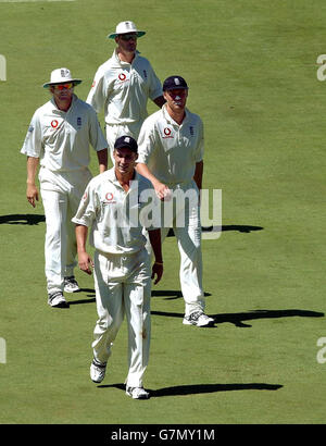 England v Souh Africa - third day of the fifth test - Centurion Park Stock Photo