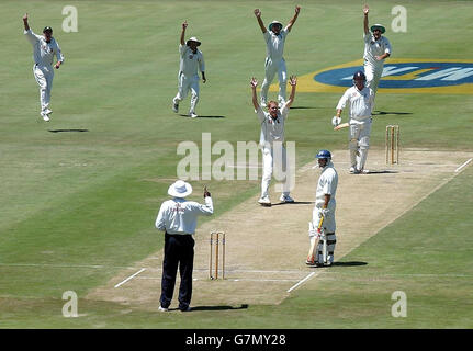 England v Souh Africa - third day of the fifth test - Centurion Park Stock Photo