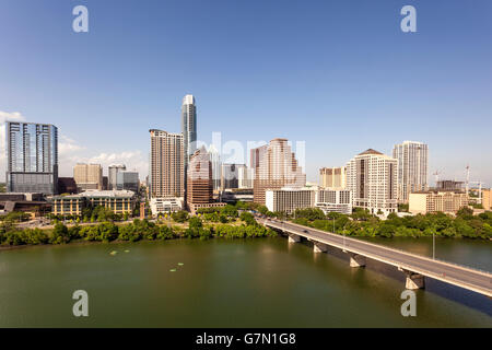 Downtown Austin Skyline, Texas Stock Photo