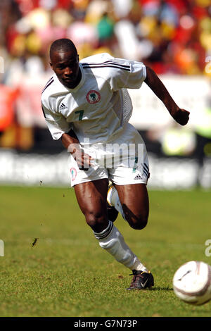 Soccer - International Friendly - Jamaica v Nigeria. John Utaka, Nigeria Stock Photo