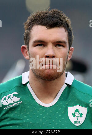 Peter O'Mahony of Ireland during the Six Nations rugby match between ...