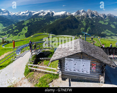 Alpine coaster switzerland hi res stock photography and images