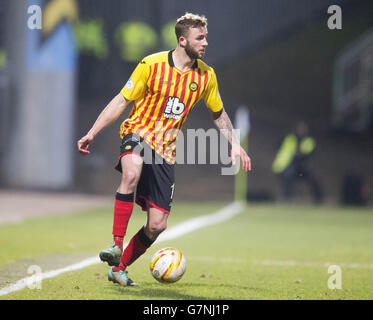 Soccer - Scottish Premiership - Partick Thistle v Celtic - Firhill Stadium. Partick Thistle's Christie Elliott during the Scottish Premier League League match at Firhill Stadium, Glasgow. Stock Photo