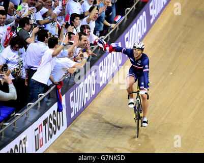 Cycling - 2015 UCI Track Cycling World Championships - Day Two - Velodrome National Stock Photo