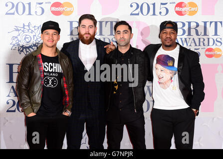 Brit Awards 2015 - Arrivals - London Stock Photo