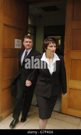 Hatfield Rail Crash Manslaughter Trial - First Avenue House Stock Photo