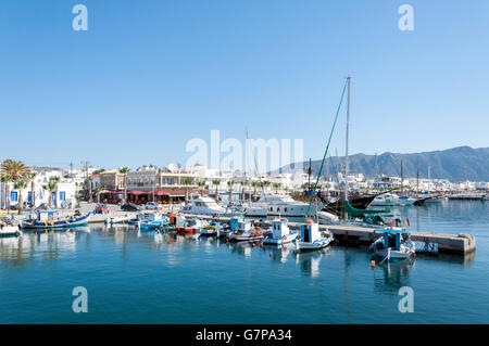 Kardamena Harbour, Kardamena, Kos (Cos), The Dodecanese, South Aegean Region, Greece Stock Photo