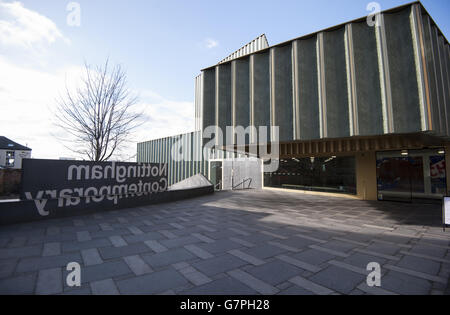 A general view of the Nottingham Contemporary art gallery in Nottingham, England. Stock Photo