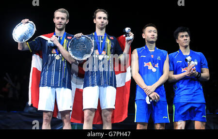 Badminton - 2015 Yonex All England Badminton Championships - Day Five - National Indoor Arena Stock Photo