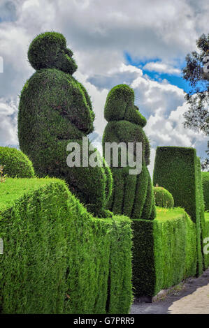 Tulcan Is Known For The Most Elaborate Topiary In The New World, Ecuador, South America Stock Photo