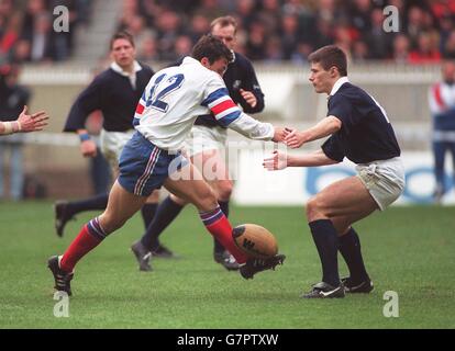 Five Nations Championship ... Rugby Union ... France v Scotland Stock Photo