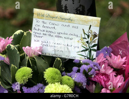 Hercules Plane Crash Memorial - RAF Lyneham Stock Photo