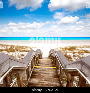 Destin beach in florida ar Henderson State Park USA Stock Photo