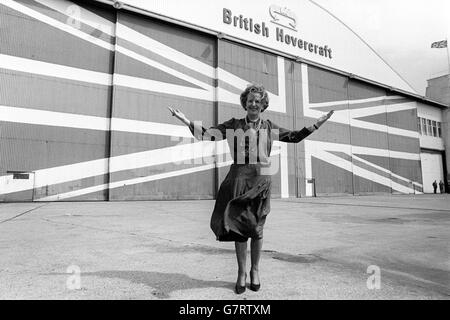 Politics - General Election 1983 - Margaret Thatcher - Isle of Wight Stock Photo