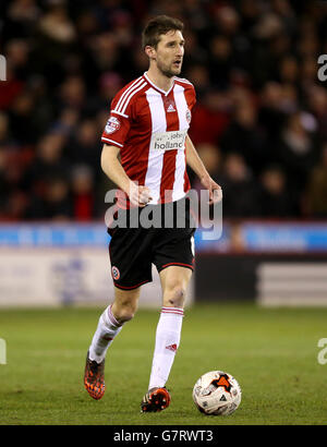 Soccer - Sky Bet League One - Sheffield United v Scunthorpe United - Bramall Lane. Chris Basham, Sheffield United Stock Photo