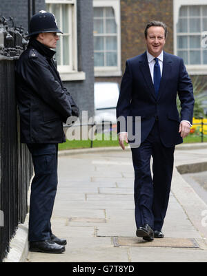 General Election 2015 campaign - March 30th. 3,000 tax hike for every working family. Stock Photo