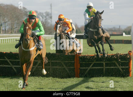 Horse Racing - Haydock Stock Photo