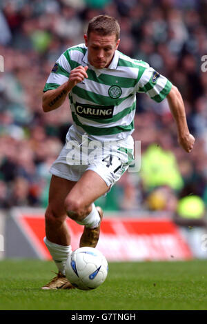 Soccer - Bank of Scotland Premier Division - Celtic v Rangers - Celtic Park Stock Photo