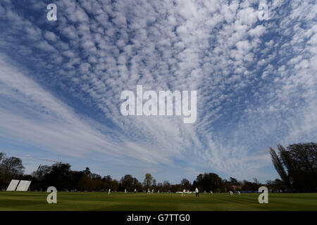 A view of The Parks as Oxford University play Surrey CCC during the Non-First Class 3 Day Match at The Parks, Oxford. Stock Photo