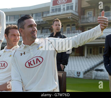 Cricket - Surrey CCC Media Day - The Kia Oval Stock Photo