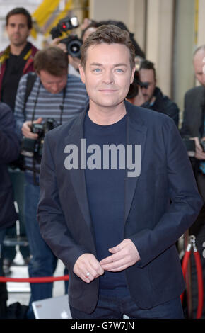 Stephen Mulhern attending the Britain's Got Talent 2015 launch in London. Picture date: Thursday April 9, 2015. Photo credit should read: Anthony Devlin/PA Wire Stock Photo