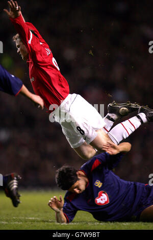 Soccer - FA Barclays Premiership - Manchester United v Portsmouth - Old Trafford Stock Photo