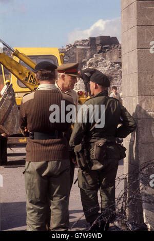 Northern Ireland - The Troubles - Ardoyne - Belfast Stock Photo